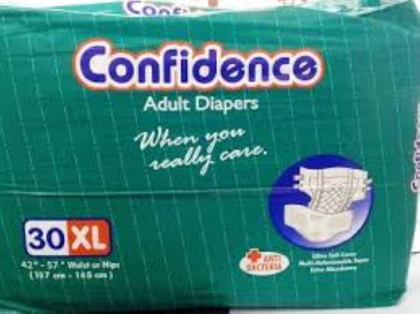 CONFIDENCE ADULT DIAPERS XL